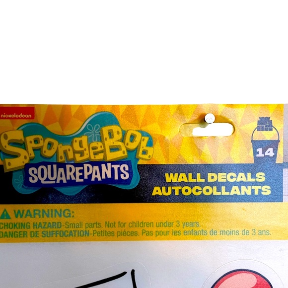 SPONGEBOB SQUAREPANTS WALL DECAL STICKERS - Picture 3 of 4